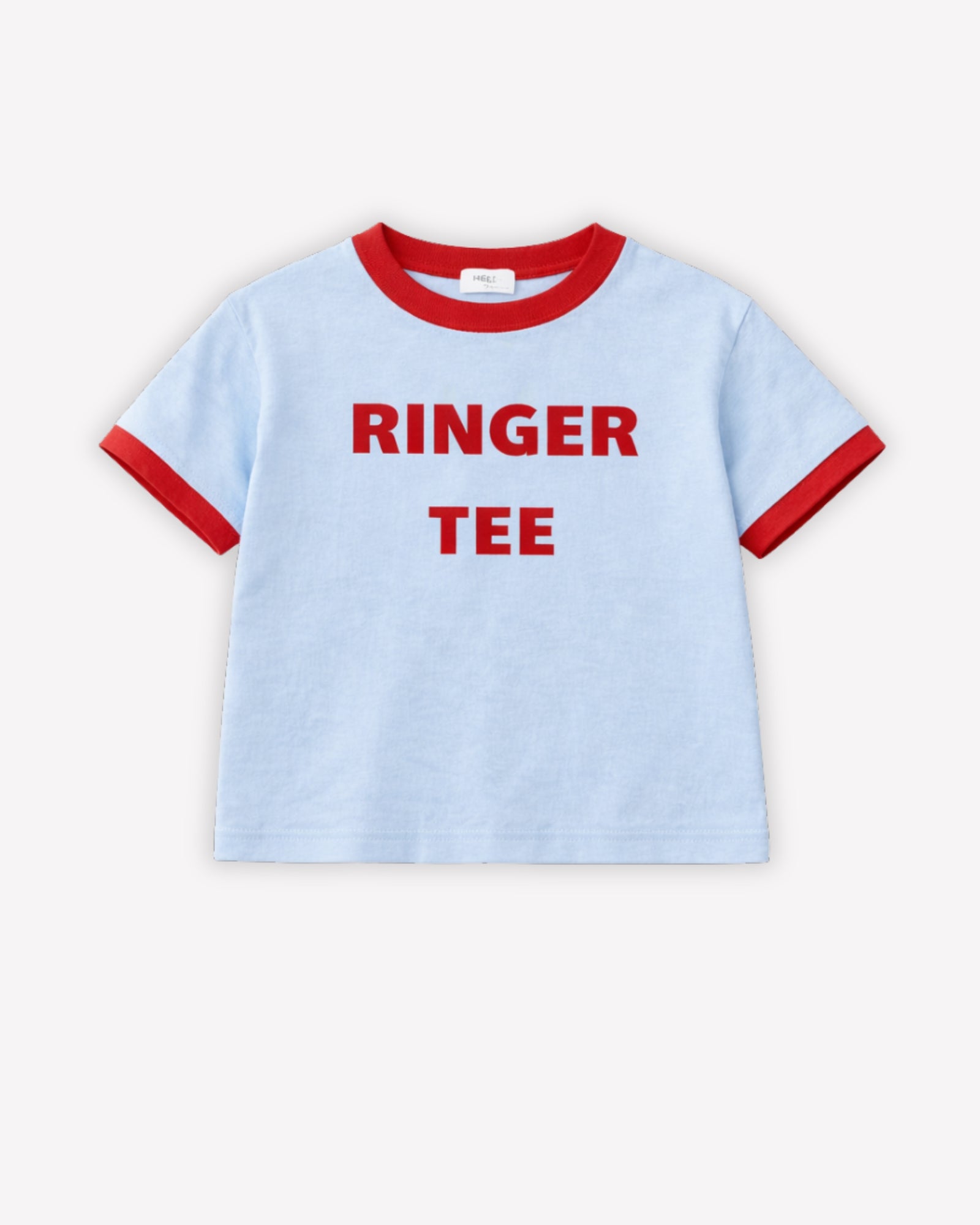 T-shirt Ringer - Ciel