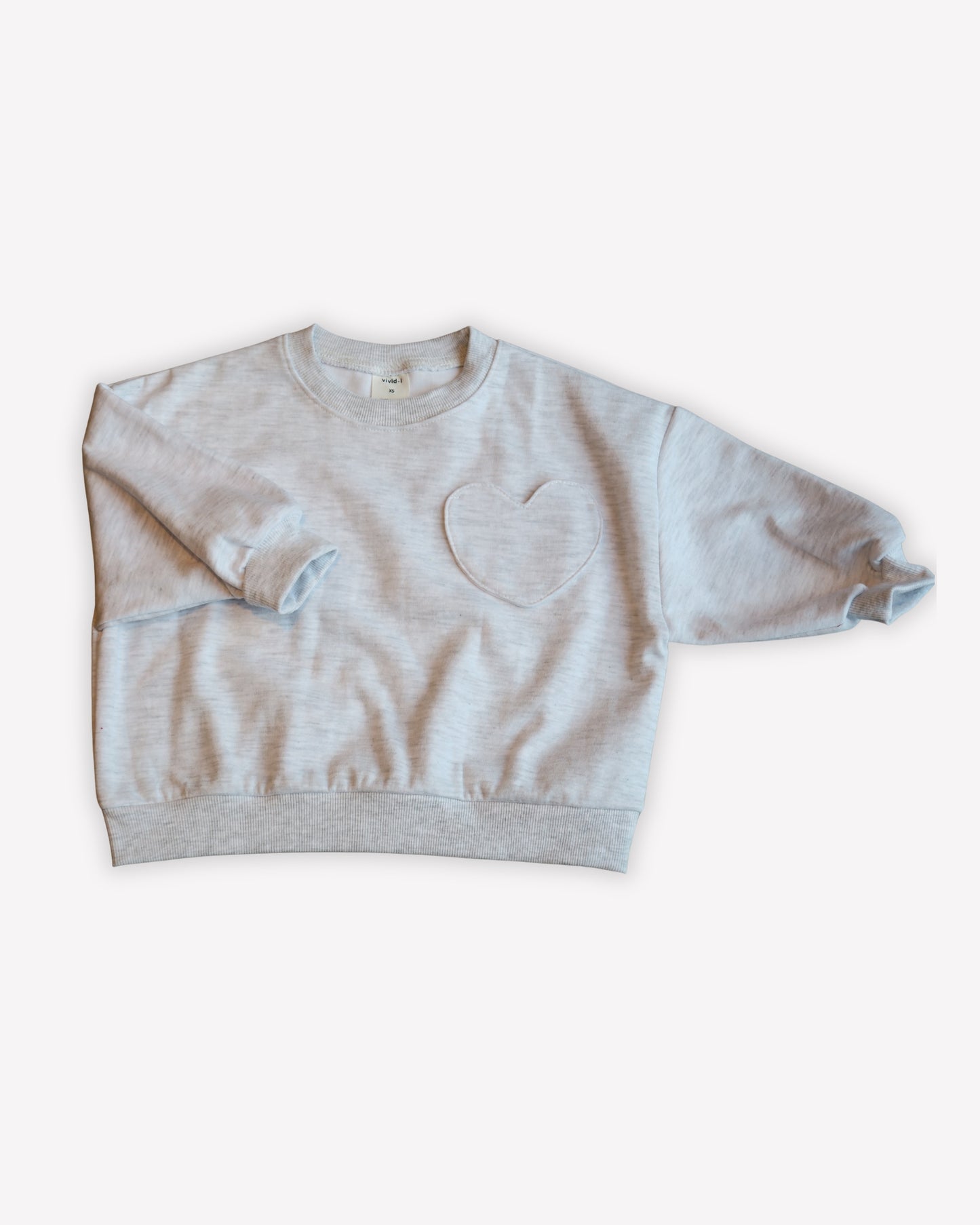 Everyday Sweatshirt - White Melange