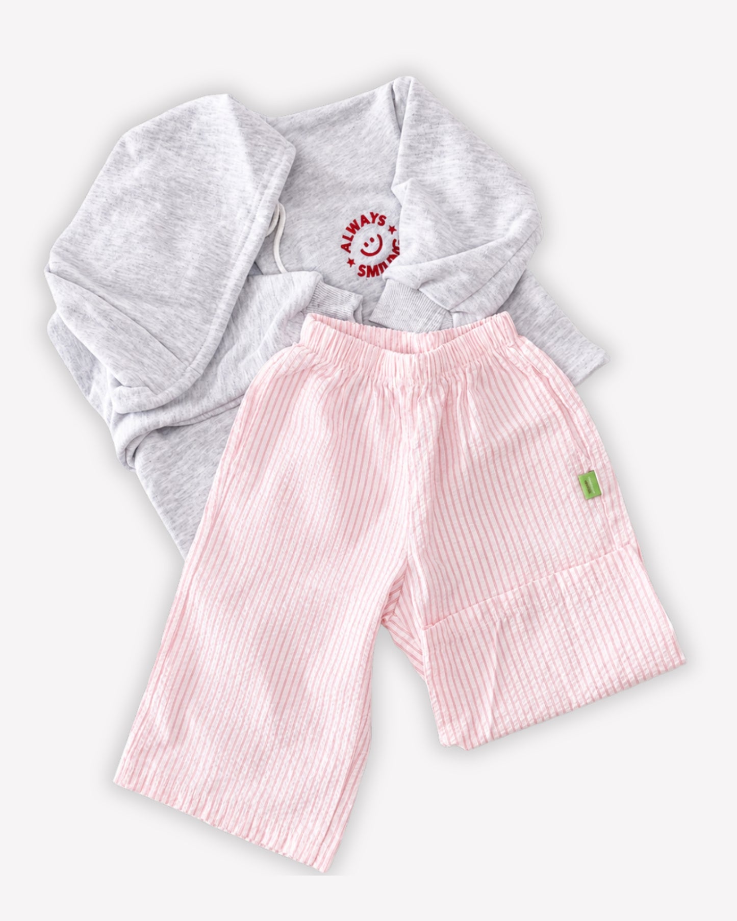 Striped Pants - Pink