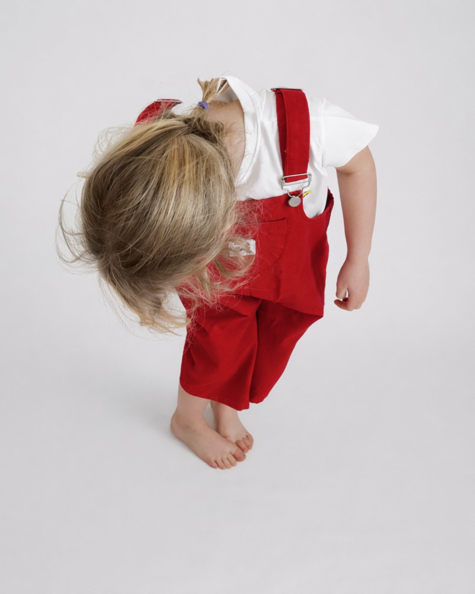 Cherry Overalls - Red