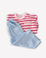 Striped Sweatshirt - Pink
