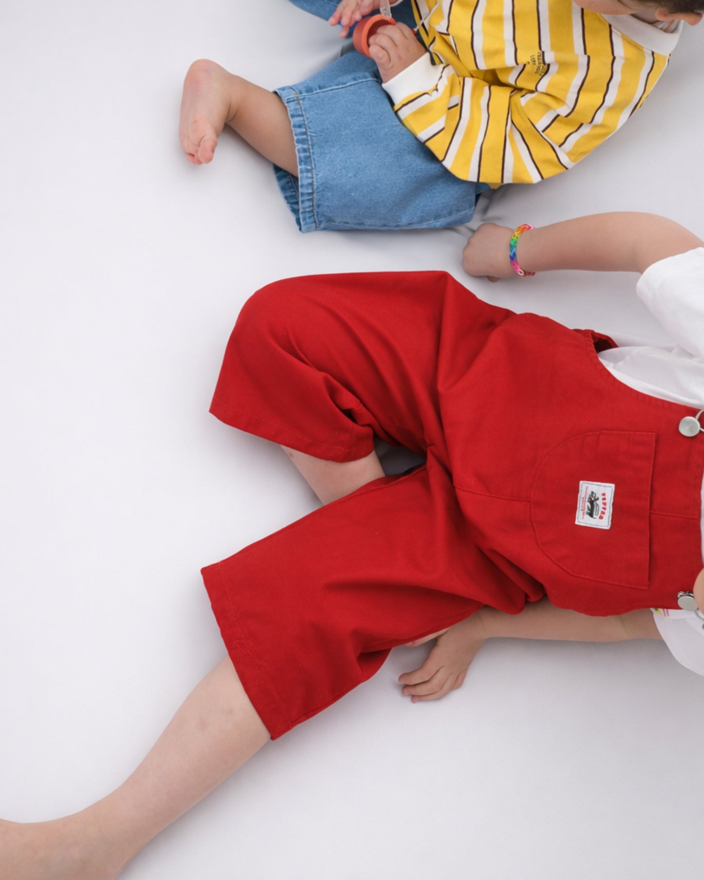 Cherry Overalls - Red