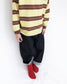 Striped Tee - Yellow/brown