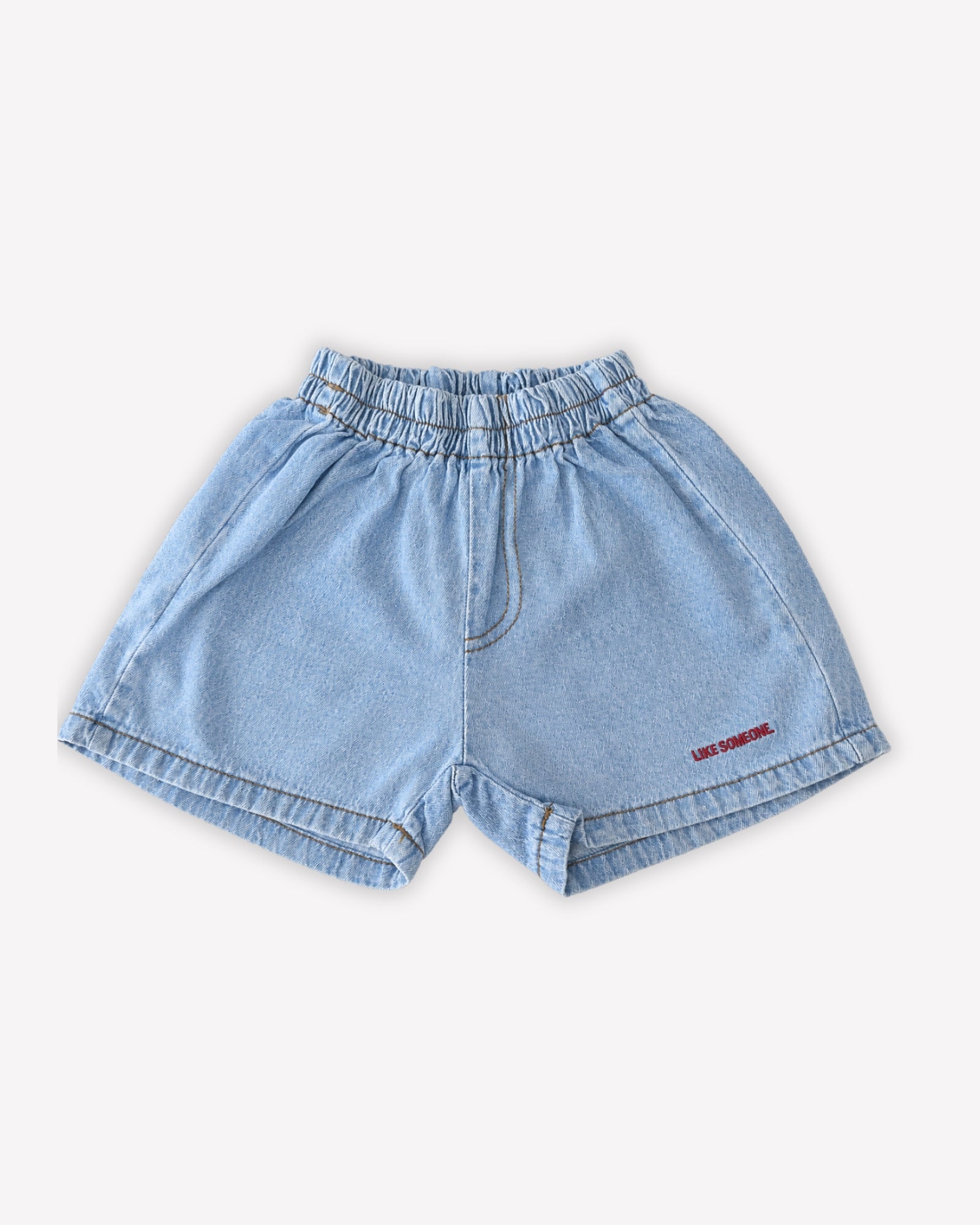 Denim Shorts - Light Blue