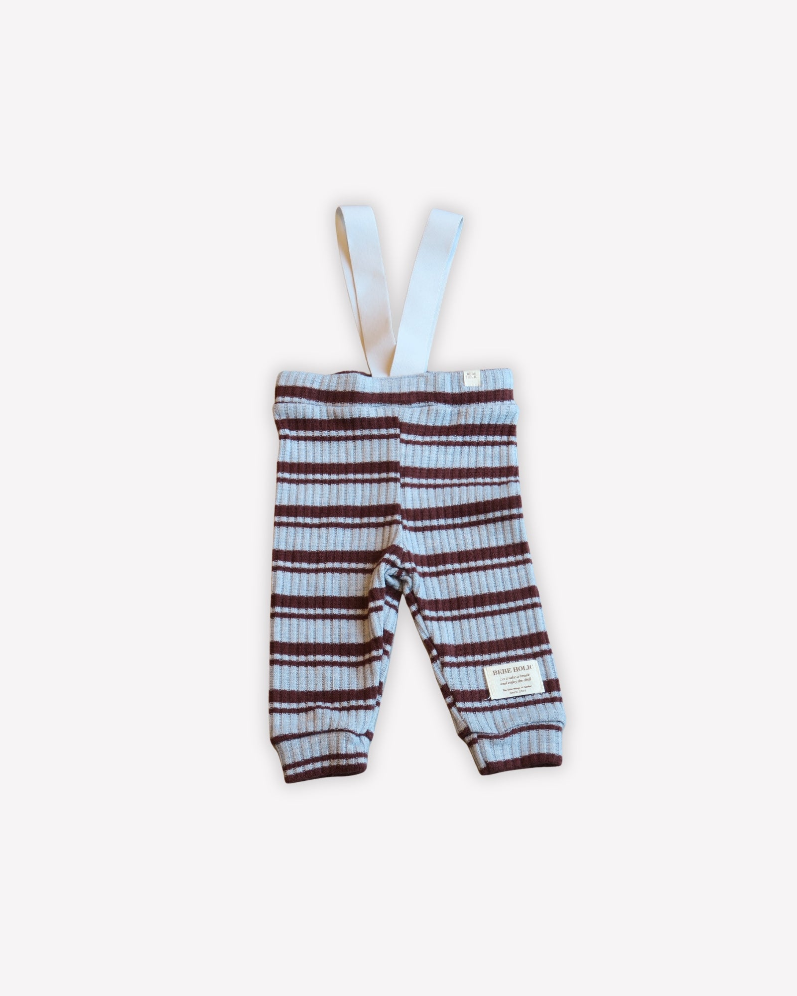 Leggings rayés Bebe - Marron