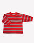 Striped Tee - Red